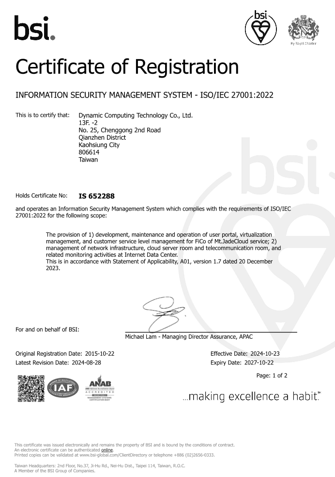 ISO/IEC 27001